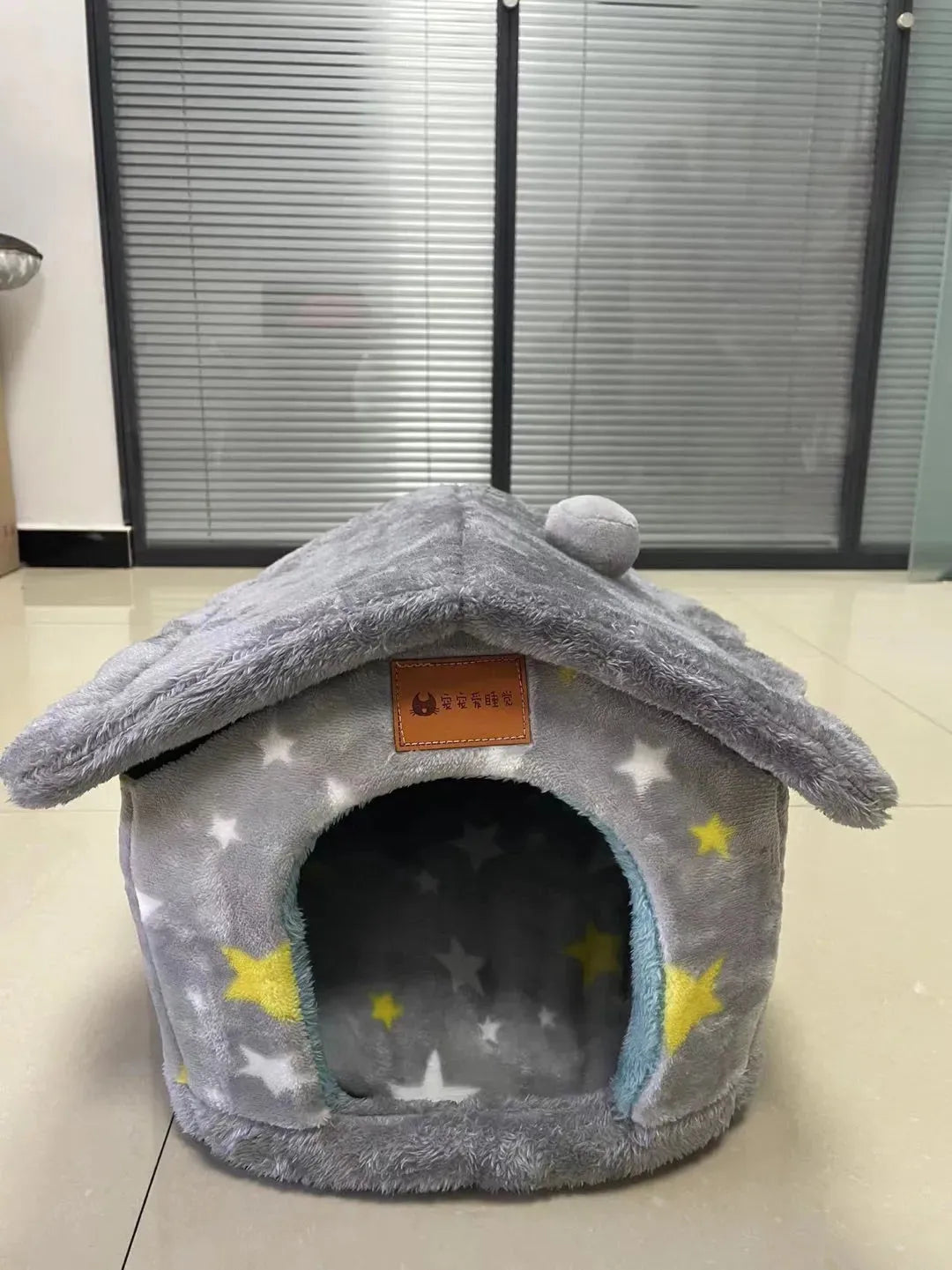 Foldable Dog House Pet Cat Bed Winter Dog Villa Sleep Kennel Removable Nest Warm Enclosed Cave Sofa Pets Supplies - Bellarte Enchanté Foldable Dog House Pet Cat Bed Winter Dog Villa Sleep Kennel Removable Nest Warm Enclosed Cave Sofa Pets Supplies